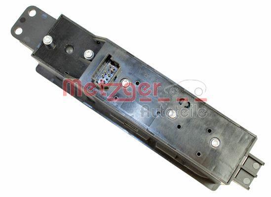 Interrupteur, lève-vitre (Bouton de lève-vitre) METZGER 0916407
